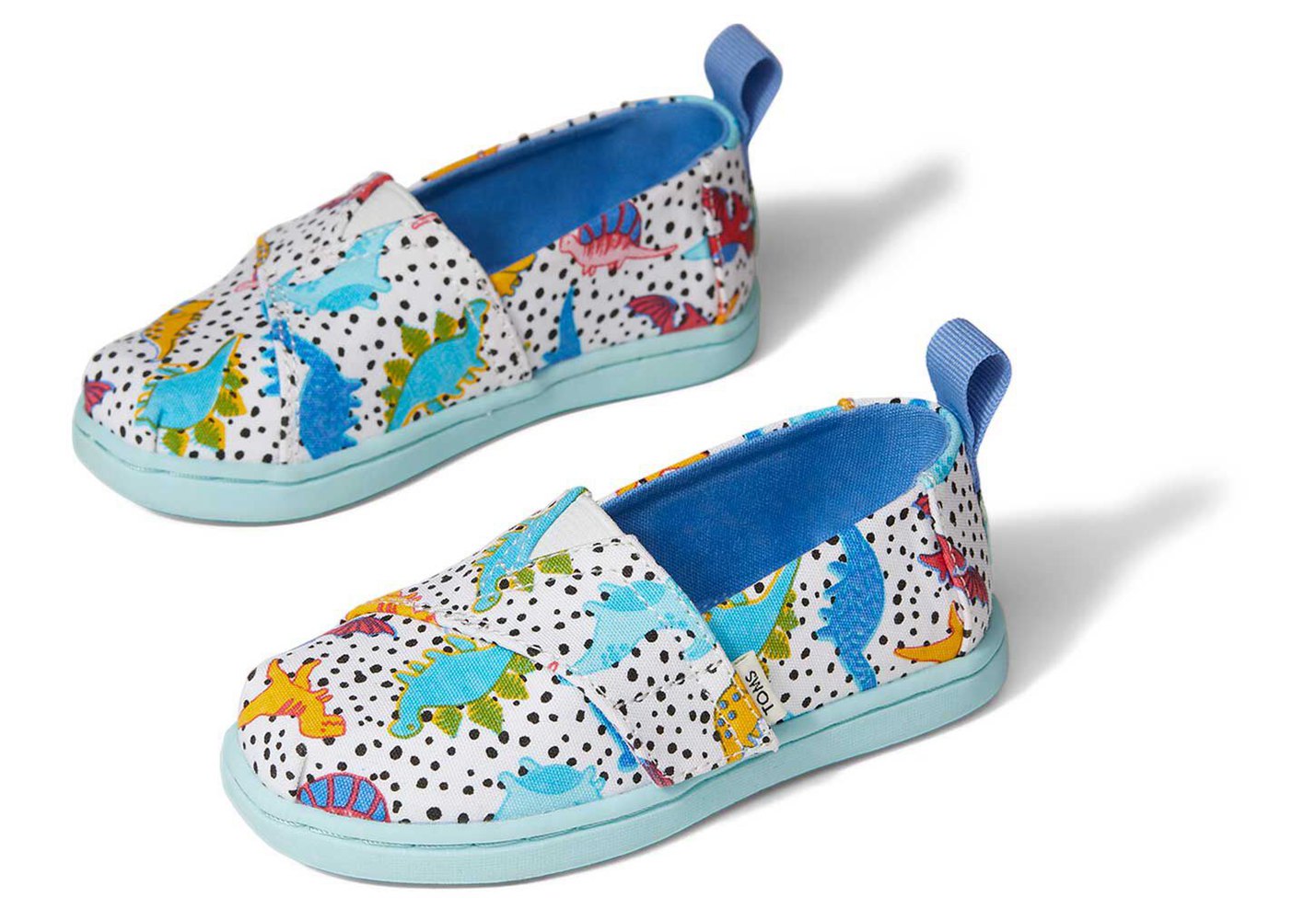 Toms Alpargata Tiny Dinosaur Doodles Espadrille Multicolor - Kids - 95136-ZMKA